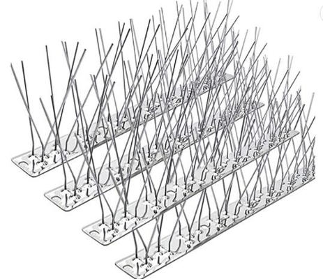 China Bird Spikes for Pigeons Small Birds,Stainless Steel Bird Spikes -No More Bird Nests &amp; Poop-Disassembled Spikes 10 Strips supplier