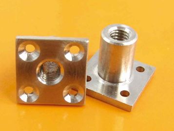 China copper processing CNC parts CU supplier