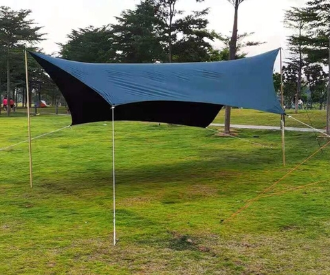 China Blue Polyethylene Tarp Lightweight with Rust Resistant Grommets - Multi Purpose Cover Easy To Clean supplier