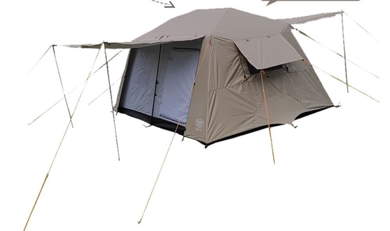 China Sunshade Camping Car Canopy Tent with Bicycle Storage Room Aluminum Pole Breathable Mesh Panels supplier