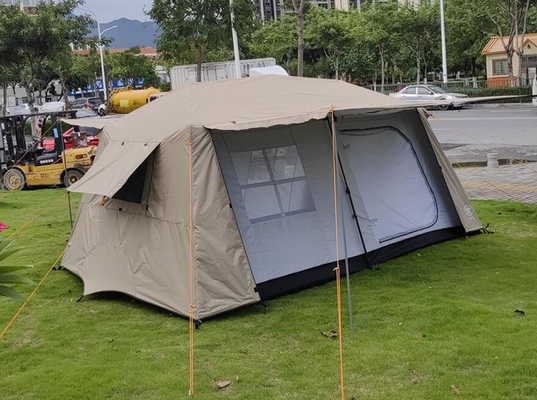 China Hot DIP Galvanized Connectors Ventilated Camping camping tent with Mesh Panels supplier