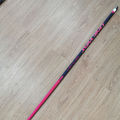 China Ski pole Round Shaft Aluminum Alloy Backcountry Ski Rods Rubber Grip Twist Lock Steel Tip Adjustable Length supplier