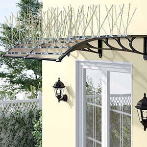 Bird Spikes for Pigeons Small Birds,Stainless Steel Bird Spikes -No More Bird Nests & Poop-Disassembled Spikes 10 Strips supplier
