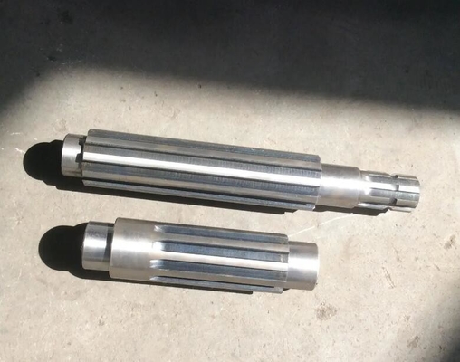 Custom precision hardened steel linear small shaft spline drive gear shaft groove shaft supplier